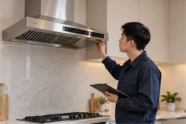 油烟机维修服务场景